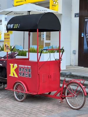 Aggiorna la tua bevanda con un carrello di gelato personalizzato triciclo cibo carrello di caffè bici