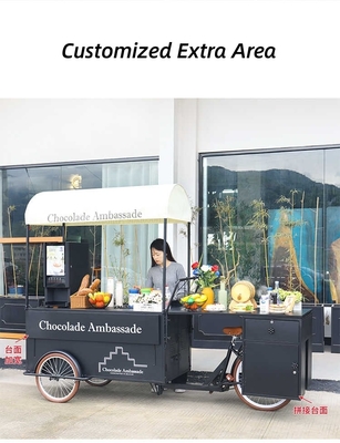 Massimizza il potenziale del tuo business alimentare con il nostro triciclo da consegna alimentare da 200 kg