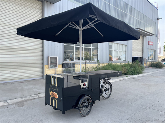 Triciclo alimentare elettrico a pannelli solari per un funzionamento facile e conveniente 277*210*70cm