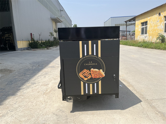 Impianto di produzione Caffè Piccoli carrelli rimorchi Tavola pieghevole Dimensioni 1300x750x150mm