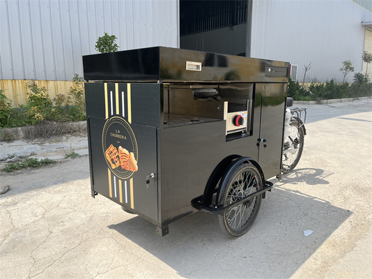Impianto di produzione Caffè Piccoli carrelli rimorchi Tavola pieghevole Dimensioni 1300x750x150mm