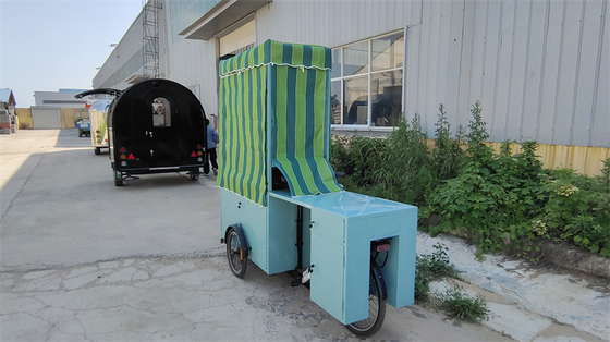 Bicicletta triciclo alimentare ad alta produttività per carrello di vendita mobile triciclo elettrico