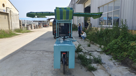 Europe Standard Food Tricycle Bike Tricycle Mobile Food Cart per un'elevata produttività