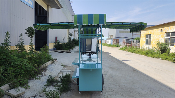 Mobile Business Tricycle Bike Design Fast Food Motor Tricycle per negozi di alimenti e bevande