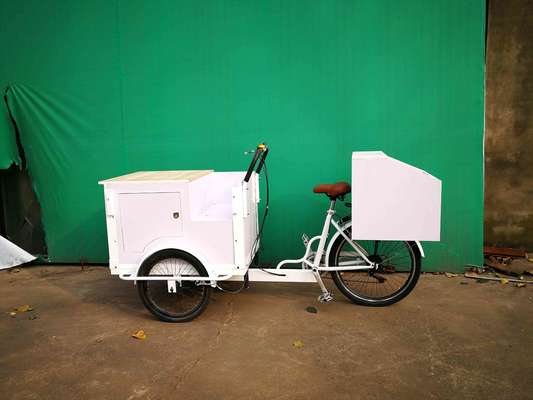 Personalizza il carrello alimentare a tre ruote per un'operazione facile ed efficiente