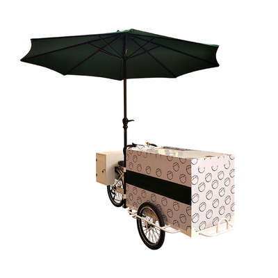 Carrello alimentare triciclo personalizzato per la buona vendita di caffè Vending Cafe Bike