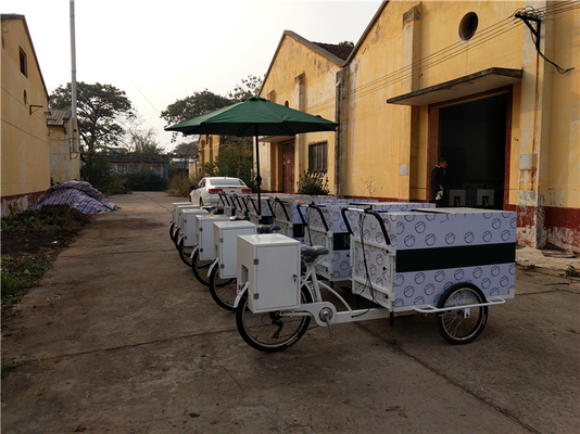 Carrello alimentare triciclo personalizzato per la buona vendita di caffè Vending Cafe Bike