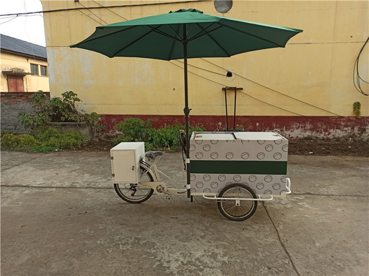 Carrello alimentare triciclo personalizzato per la buona vendita di caffè Vending Cafe Bike