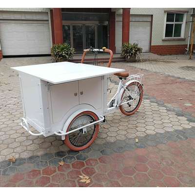 Acqua materia prima One-Stop Coffee Delivery Tricycle 220V/110V Voltage Mobile Food Bike