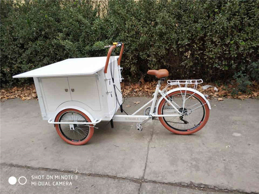 Acqua materia prima One-Stop Coffee Delivery Tricycle 220V/110V Voltage Mobile Food Bike