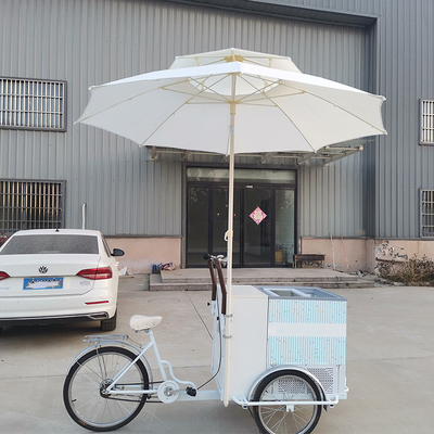 214*83*240cm Mobile Piccolo Gelato Triciclo Torta Chiosco Birra Trike Fast Food Bicicleta Dopo Servizio Supporto Online