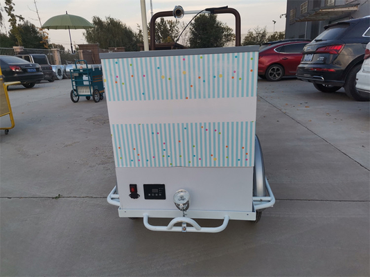 Pubblicità C carrello di cibo per hot dog retro Coffee bike strada mobile coffee trike shop Come richiesto