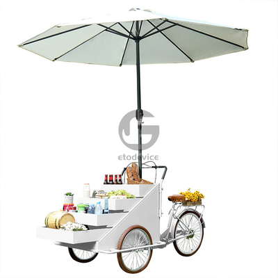 Attività di svago Equipaggiamento per fast food Bici alimentari Autocarro venditore con personalizzazione Accettabile 80 kg