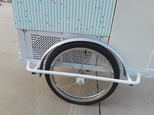Sistema idrico compreso in acciaio inossidabile Fast food trailer camion triciclo carrello alimentare mobile