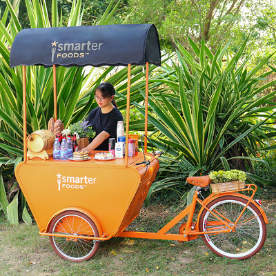 Tipo: triciclo fast food/carrello da caffè/bici da caffè per impianti di trasformazione delle verdure