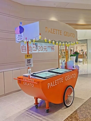 Tipo: triciclo fast food/carrello da caffè/bici da caffè per impianti di trasformazione delle verdure