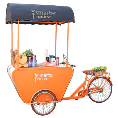 Tipo: triciclo fast food/carrello da caffè/bici da caffè per impianti di trasformazione delle verdure