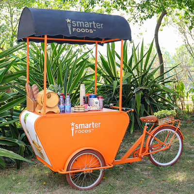 Tipo: triciclo fast food/carrello da caffè/bici da caffè per impianti di trasformazione delle verdure