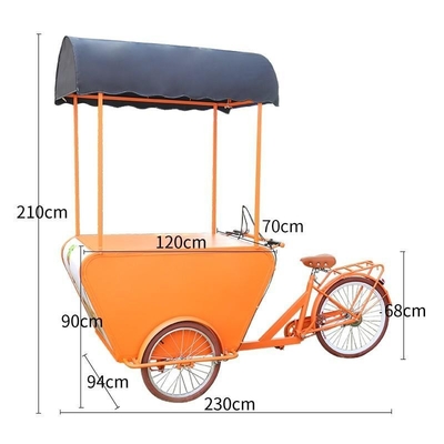 Bar mobile/Cartone della birra/Triciclo/Rickshaw Bicicletta alimentare per piccole aziende di caffè