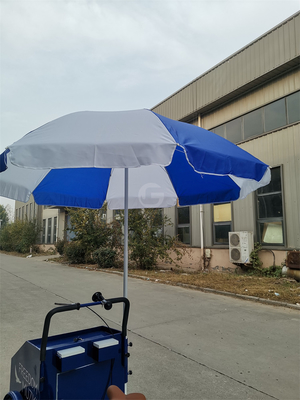 3 Wheel Street Mobile Fast Food Vending Bike Cart con attrezzature di cottura personalizzate