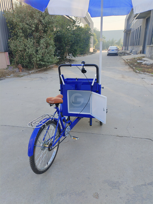 Capacità di carico di 70 kg Carro elettrico a pedale a tre ruote con servizio personalizzato