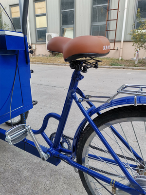 Tricycle Street Mobile Fast Food Vending Bike Cart con attrezzature di cottura personalizzate
