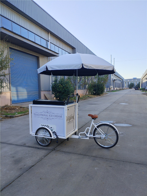 Servizio personalizzato fornito bicicletta con rimorchio da caffè multifunzione per ambienti intimi