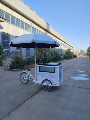 Servizio personalizzato fornito bicicletta con rimorchio da caffè multifunzione per ambienti intimi