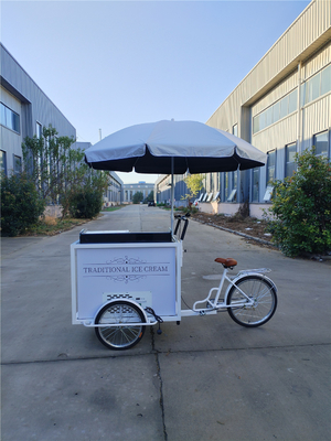 Servizio personalizzato fornito bicicletta con rimorchio da caffè multifunzione per ambienti intimi