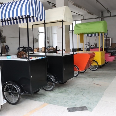 110*70cm carrello mobile per hot dog con attrezzature interne e come richiesto