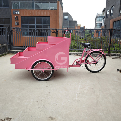 Bicicletta elettrica personalizzata per il pane triciclo mobile OEM per verdure e frutta in conserveria