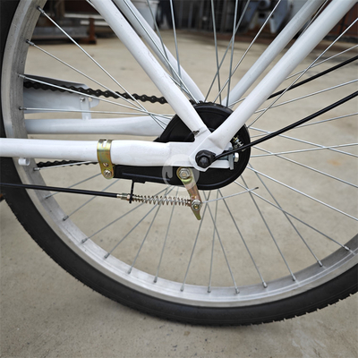 Triciclo mobile fast food all'aperto con congelatore per bevande fredde e supporto tecnico video