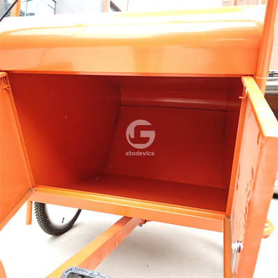 Europe Street Cargo Bike Cart vending mobile con deposito caffè triciclo elettrico