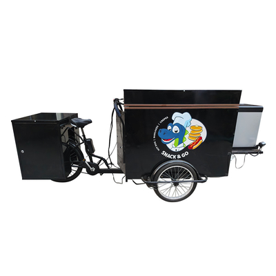 Colazione multifunzione Triciclo elettrico carrello alimentare carrello bici