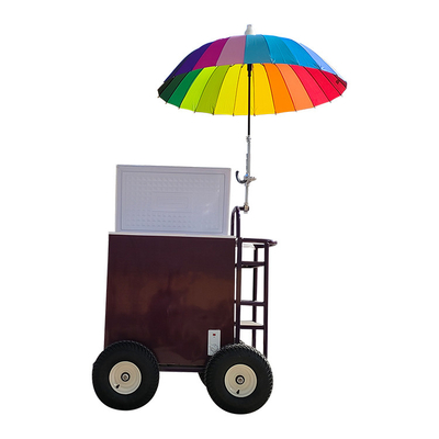 220v/110v carrello mobile per gelato concessionario frigorifero congelatore in impianto di condimenti