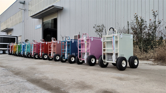 Cartello alimentare a mano per venditori ambulanti 830*650*2200mm Dimensione 220v/110v Voltaggio