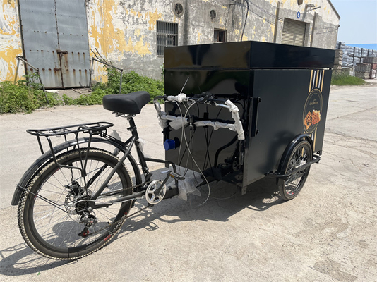 Materiale grezzo di soia carrello pesante per biciclette per generi alimentari e commissioni