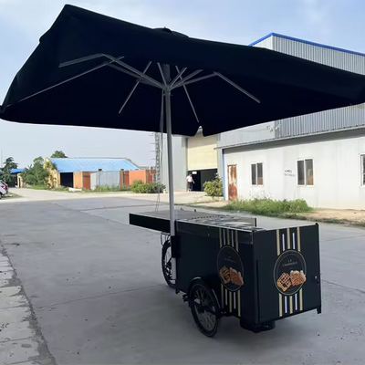 Carrello di vendita all'aperto per il mercato agricolo versatile e la comodità dello shopping