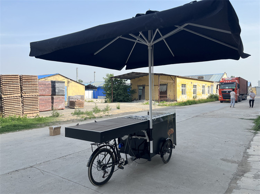 Carrello di vendita all'aperto per il mercato agricolo versatile e la comodità dello shopping