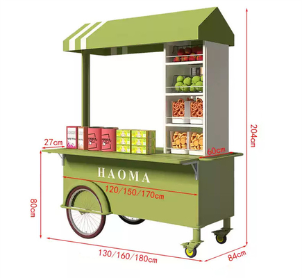Colori personalizzati Push a mano Frutta Latte Bevande Cartone di visualizzazione per l'industria del mulino di farina