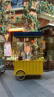 Triciclo leggero e resistente per la consegna di cibo multifunzionale