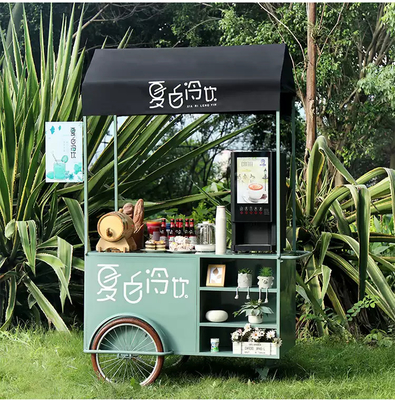 Triciclo leggero e resistente per la consegna di cibo multifunzionale