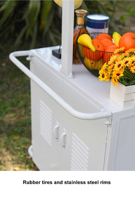 Nuovo design di gelato con carrello a mano per i dolci surgelati