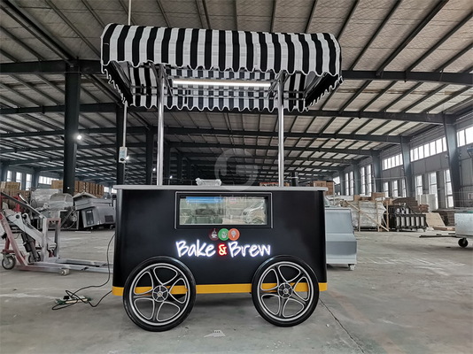 Cartoni da caffè multifunzionali Cartoni alimentari Cartoni alimentari mobili per gelati