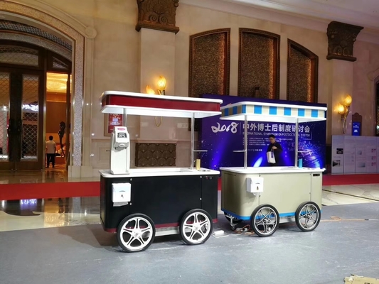 Mobile Mini gelato carrello con carrello di vendita del congelatore