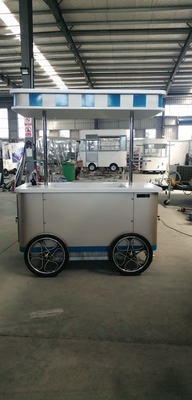 Carrello di vendita di gelati fritti a basso prezzo