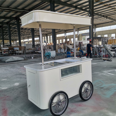 Carrello di gelato italiano progettato