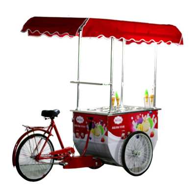 2023 Cina mobile Carrozzine di vendita di succhi di strada Carrozzine di gelati Carrozzine di ghiaccio