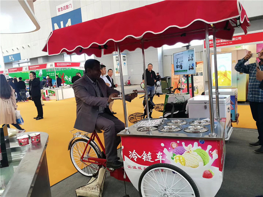 Vendita in fabbrica di gelati food van in vendita/carrello di ghiaccio/bicicletta per venditori di gelati