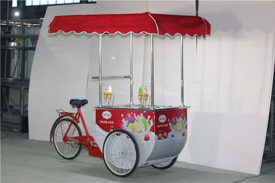 Vendita in fabbrica di gelati food van in vendita/carrello di ghiaccio/bicicletta per venditori di gelati
